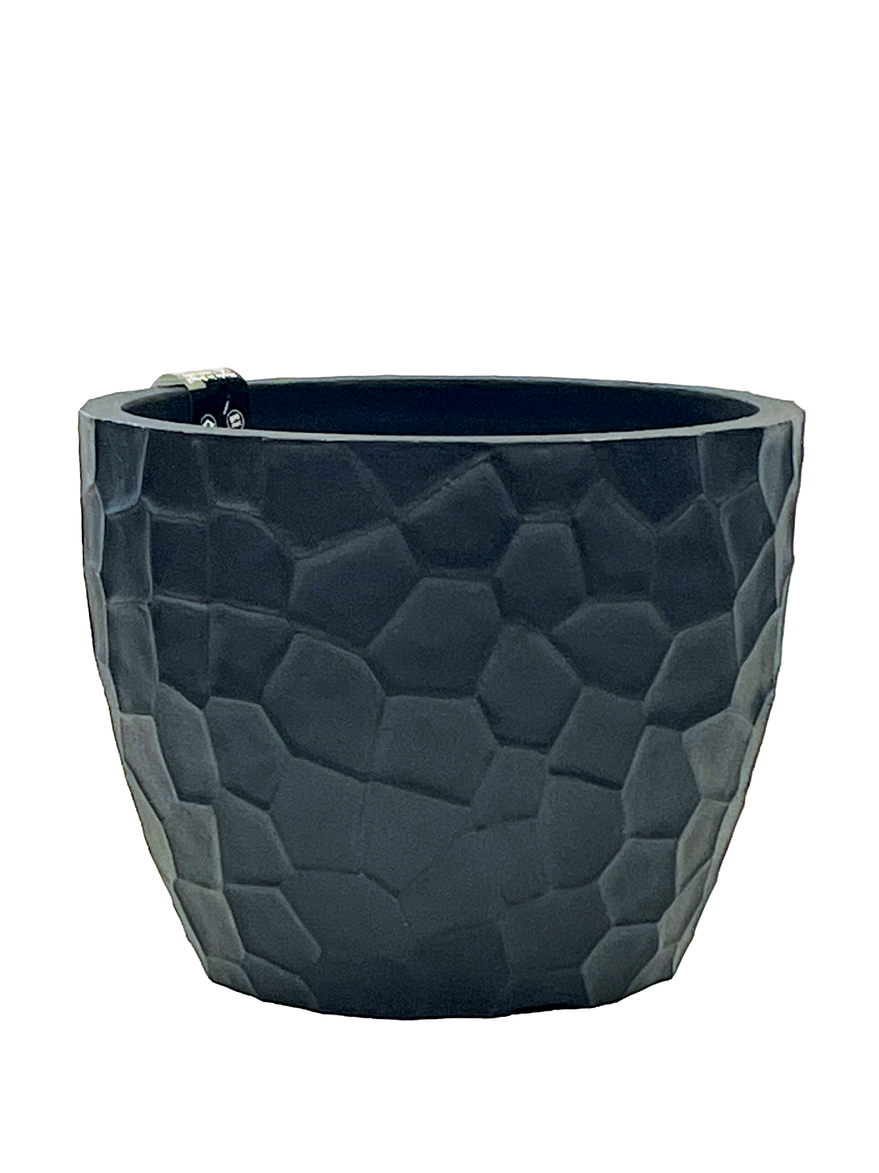 Prisma Round Planter 13 x 11 Inch - 3 per case - Decorative Planters